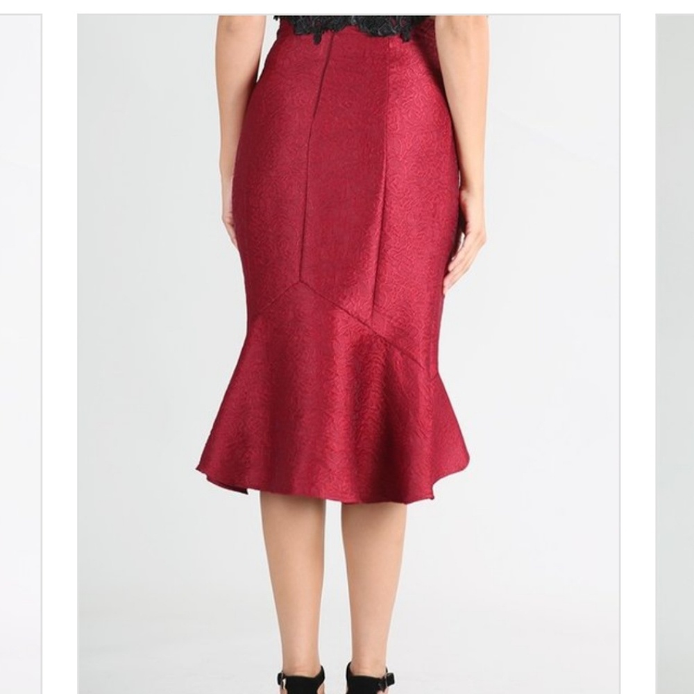 💋Nikibiki l Jaquard Ruffle Skirt - Picture 4 of 4
